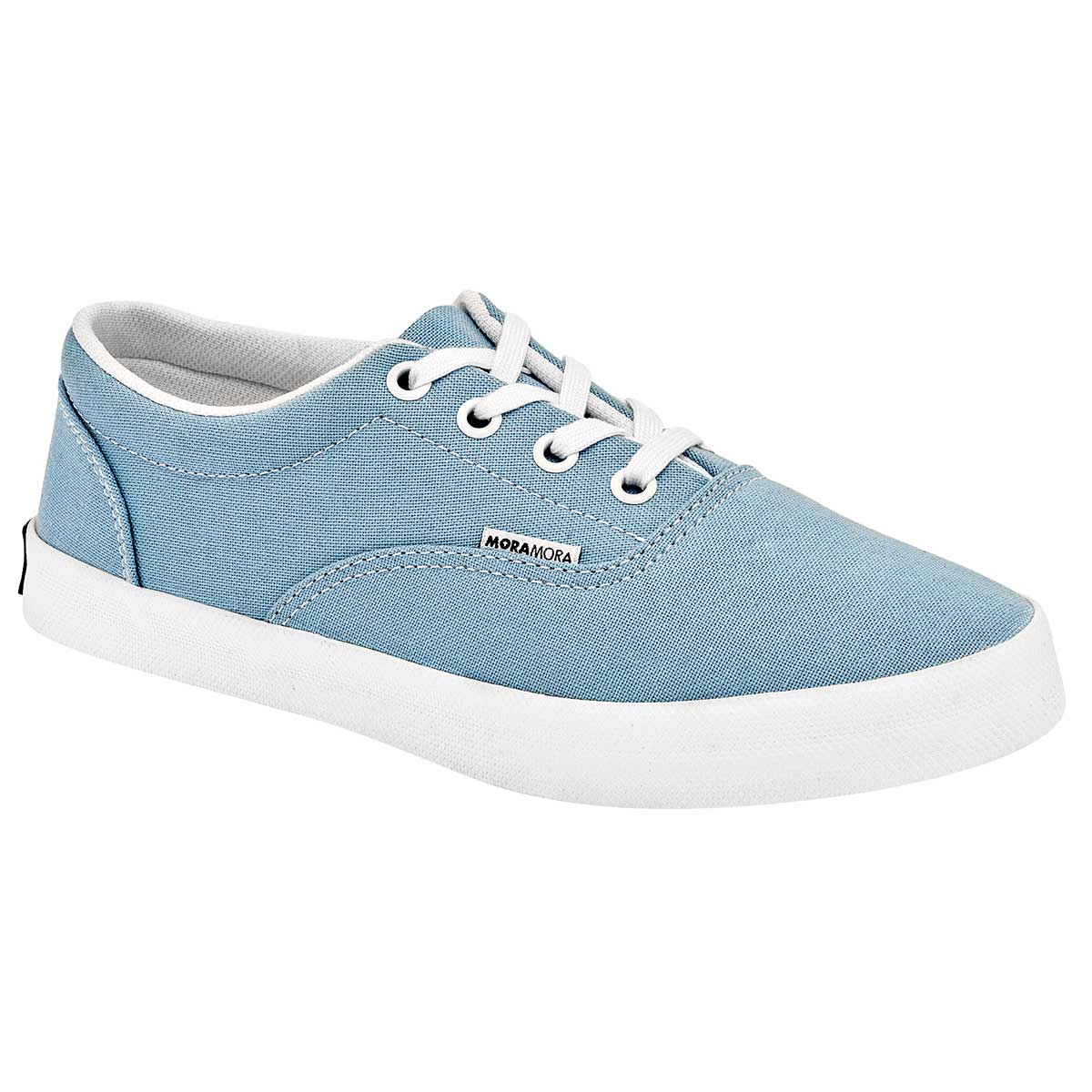 Tenis urbanos Exterior Textil Color Azul Para Mujer De Moramora