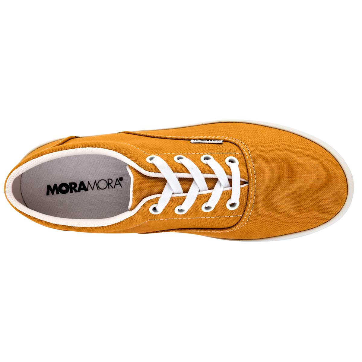 Tenis urbanos Exterior Textil Color Amarillo Para Mujer De Moramora