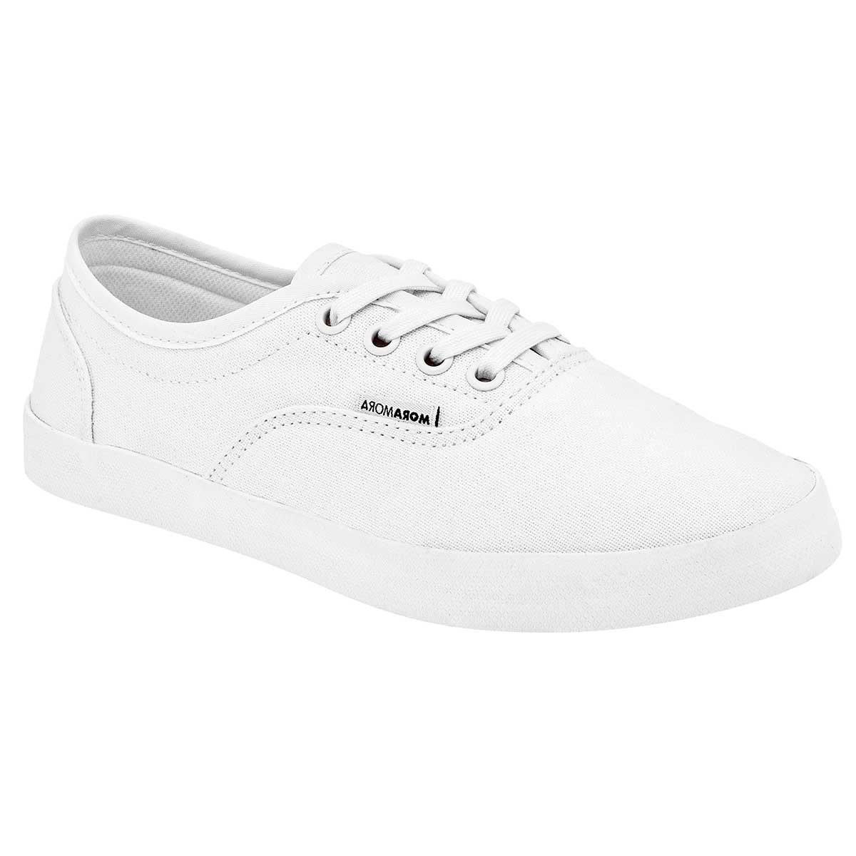 Tenis urbanos Exterior Textil Color Blanco Para Mujer De Moramora