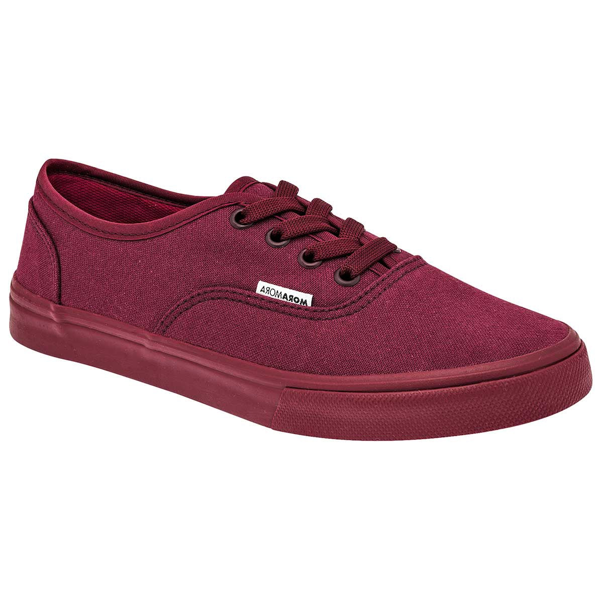 Tenis urbanos Exterior Textil Color Vino Para Mujer De Moramora