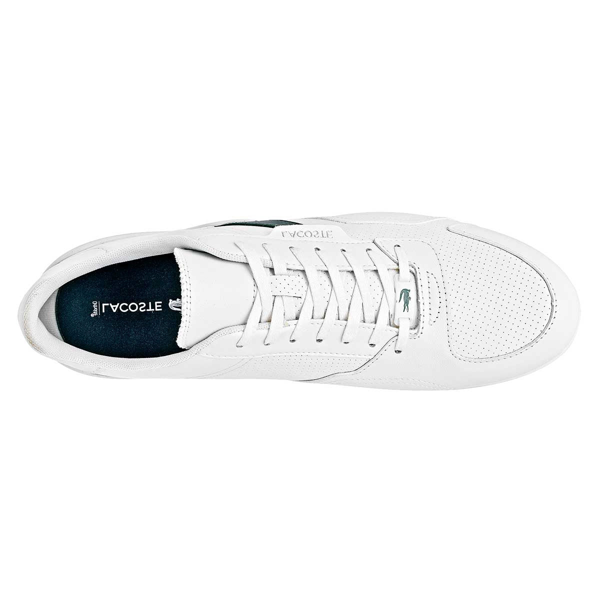 Tenis 741CMA0043-1R5 Para Hombre Color Blanco De Lacoste