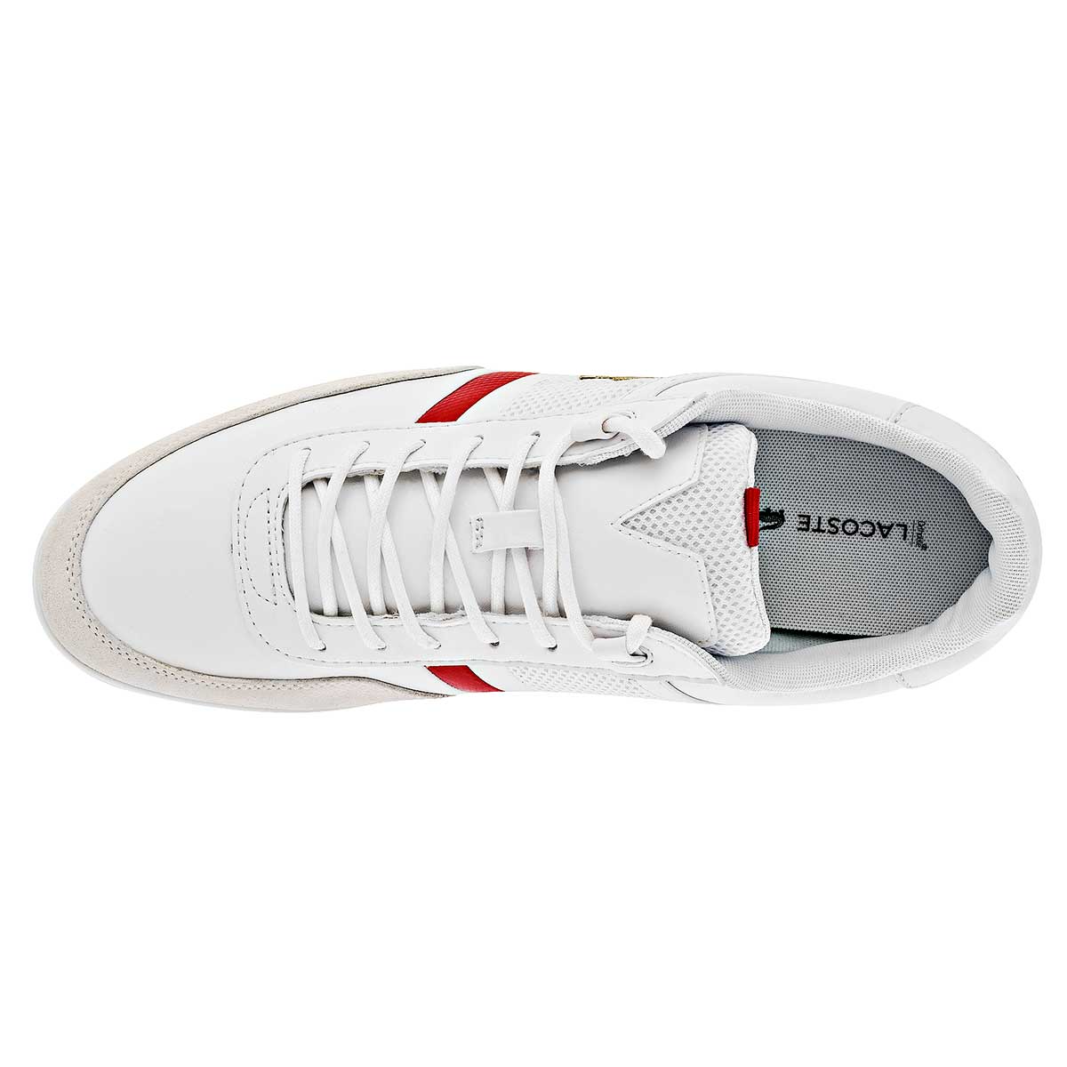 Tenis 741CMA0050-268 Para Hombre Color Blanco De Lacoste