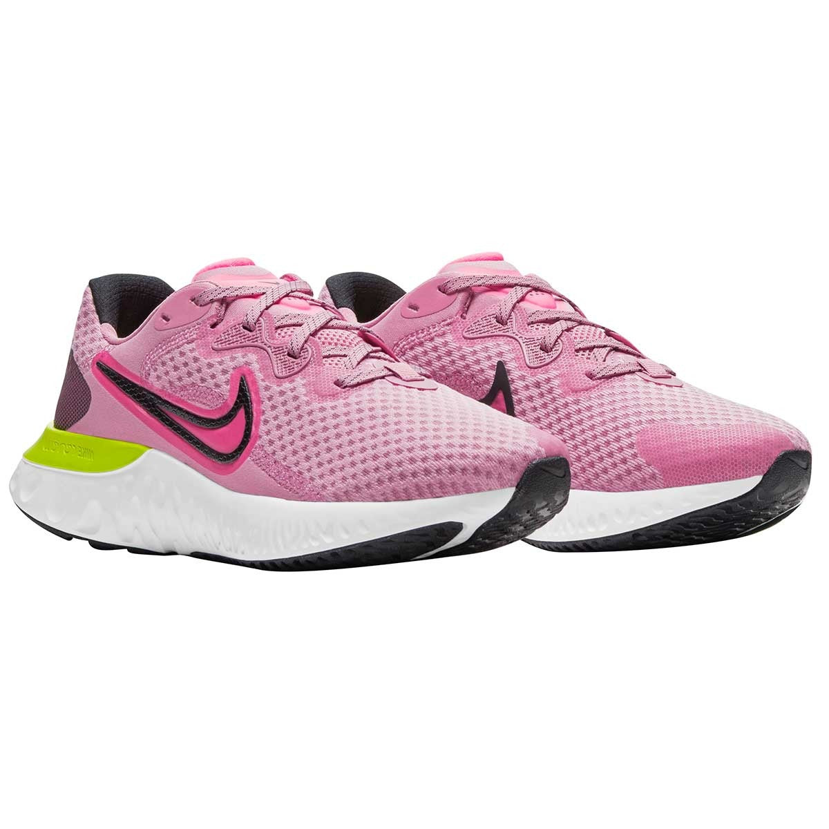 Tenis deportivos  Renew Run 2 Para Mujer Color Rosa De Nike