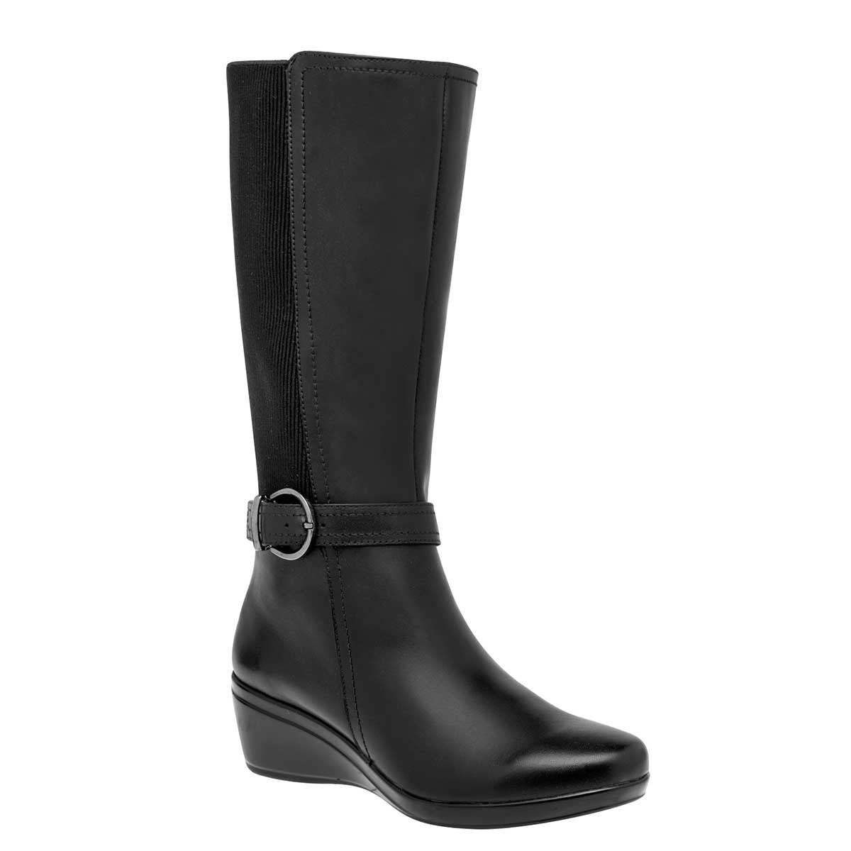 Botas altas Exterior Piel sintética Color Negro Para Mujer De Flexi