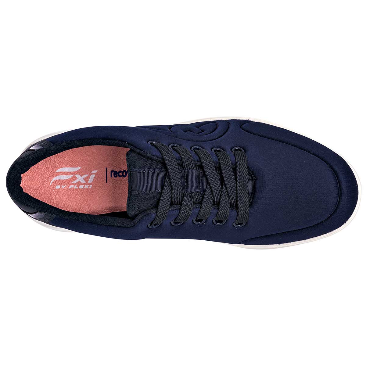 Tenis tipo deportivo Exterior Textil Color Marino Para Mujer De Flexi