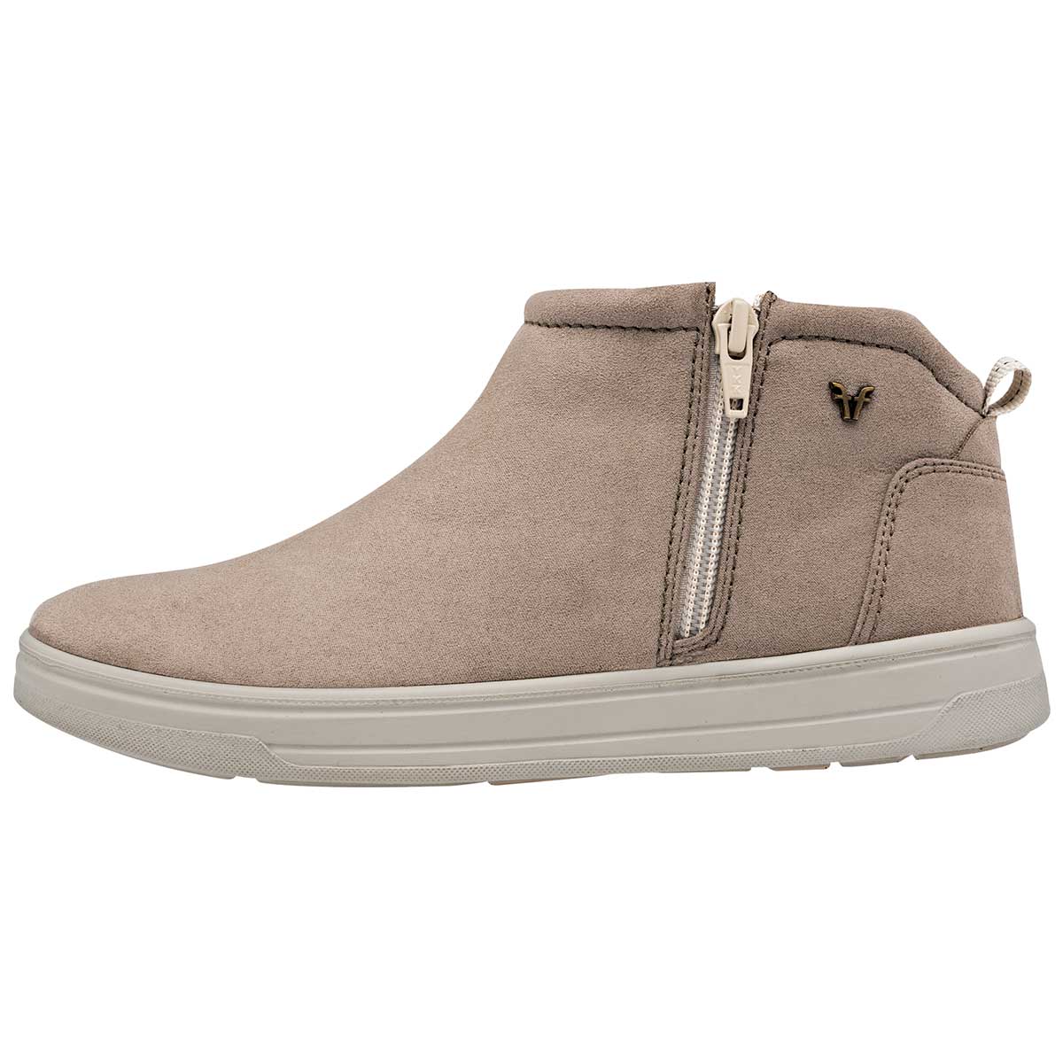 Tenis botín Exterior Sintético Color Beige  Para Mujer De Flexi