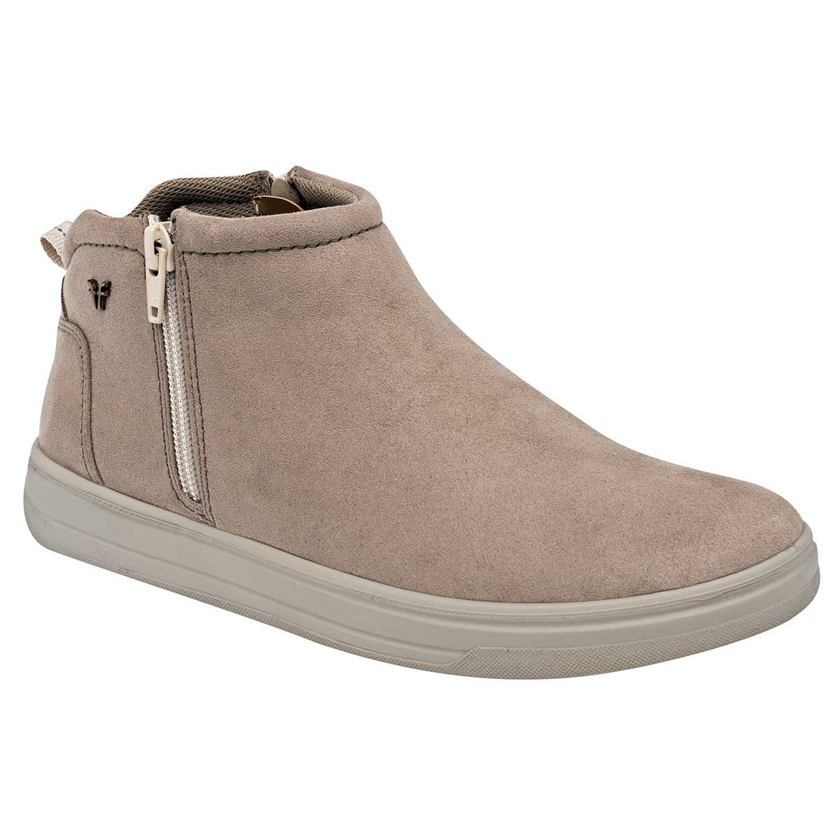 Tenis botín Exterior Sintético Color Beige  Para Mujer De Flexi