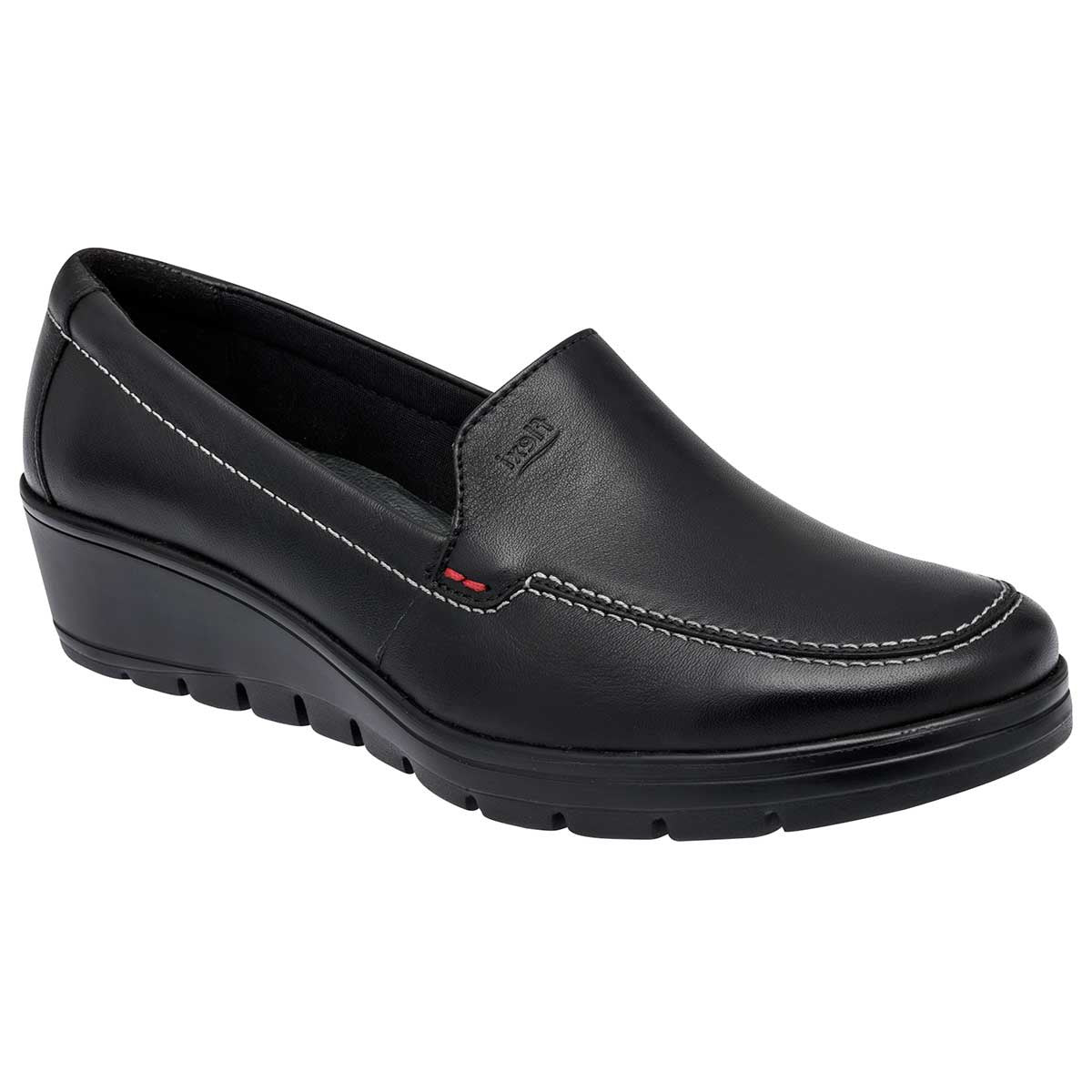 Confort Exterior Piel Color Negro Para Mujer De Flexi