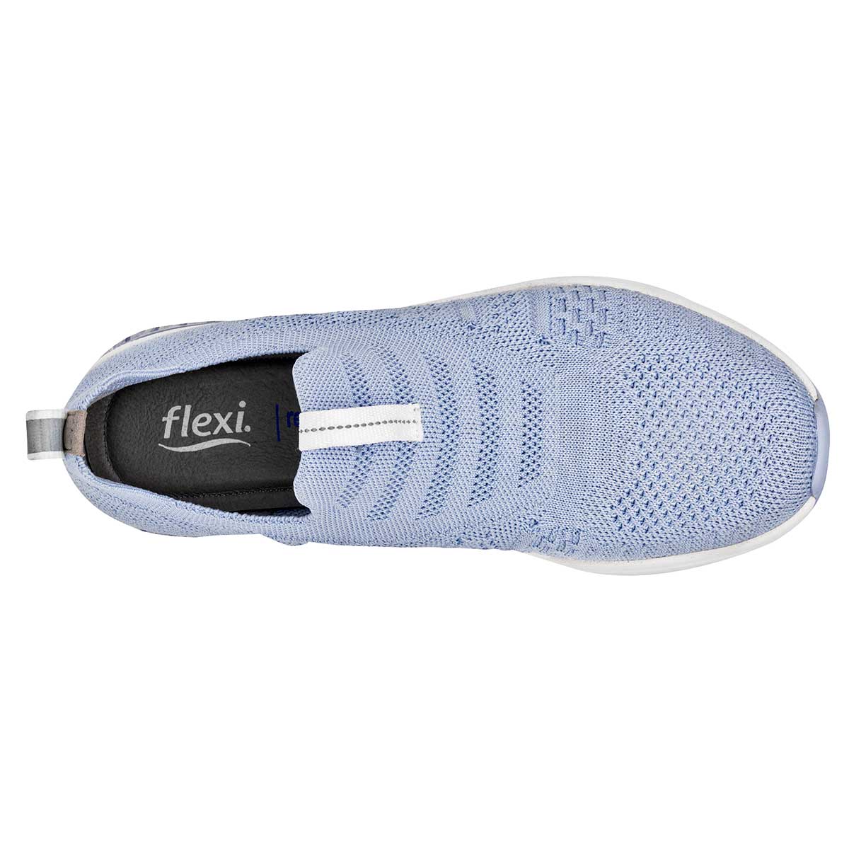 Tenis sin cordones Exterior Textil Color Azul Para Mujer De Flexi