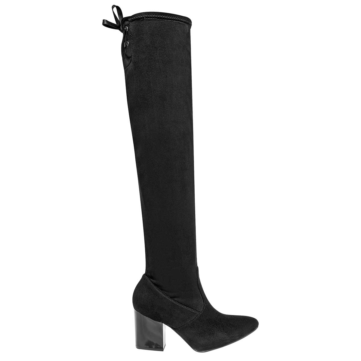 Botas altas Exterior Textil Color Negro Para Mujer De Flexi