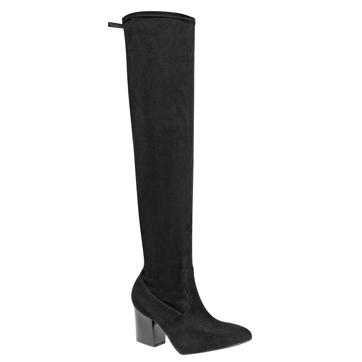 Botas altas Exterior Textil Color Negro Para Mujer De Flexi