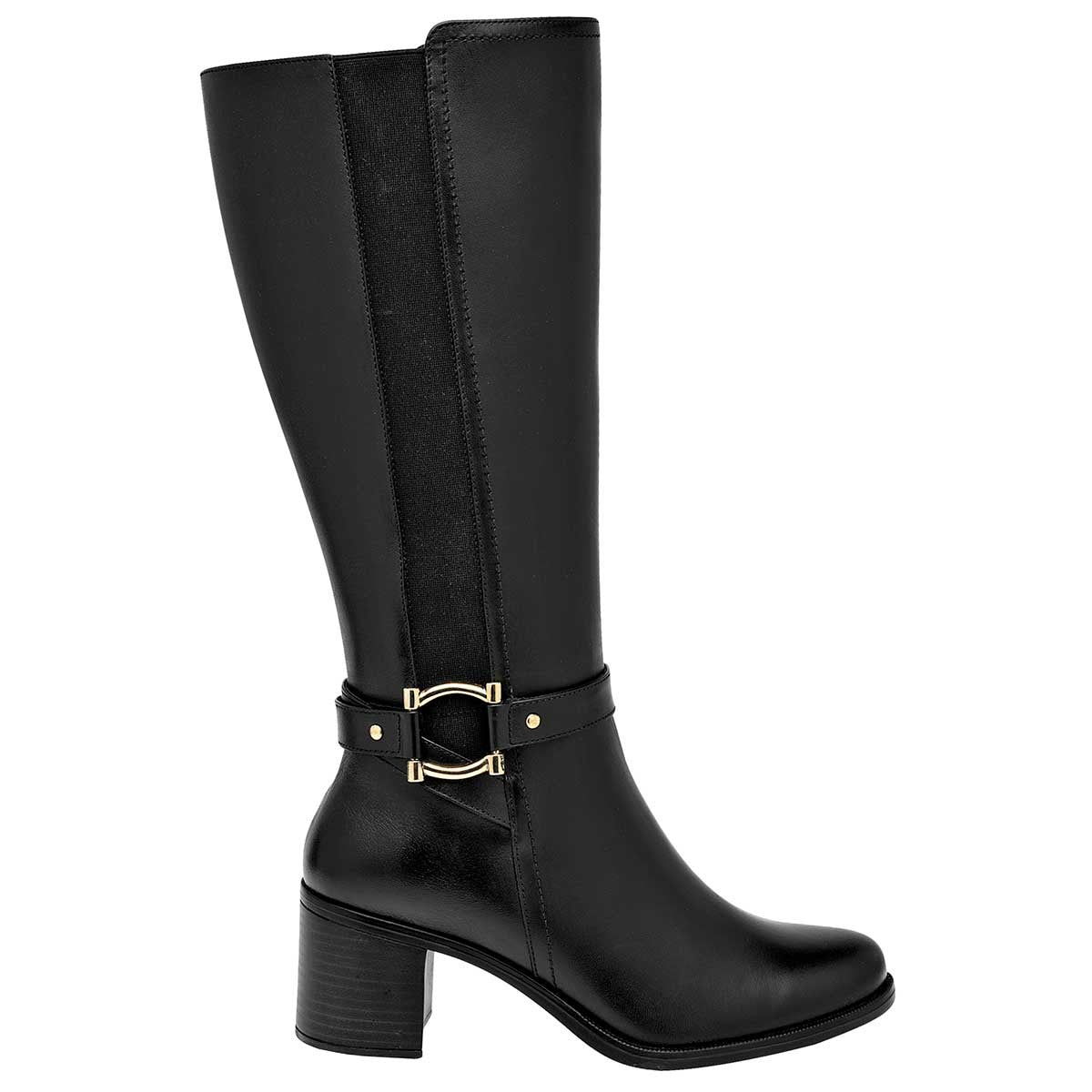 Botas altas Exterior Piel Color Negro Para Mujer De Flexi