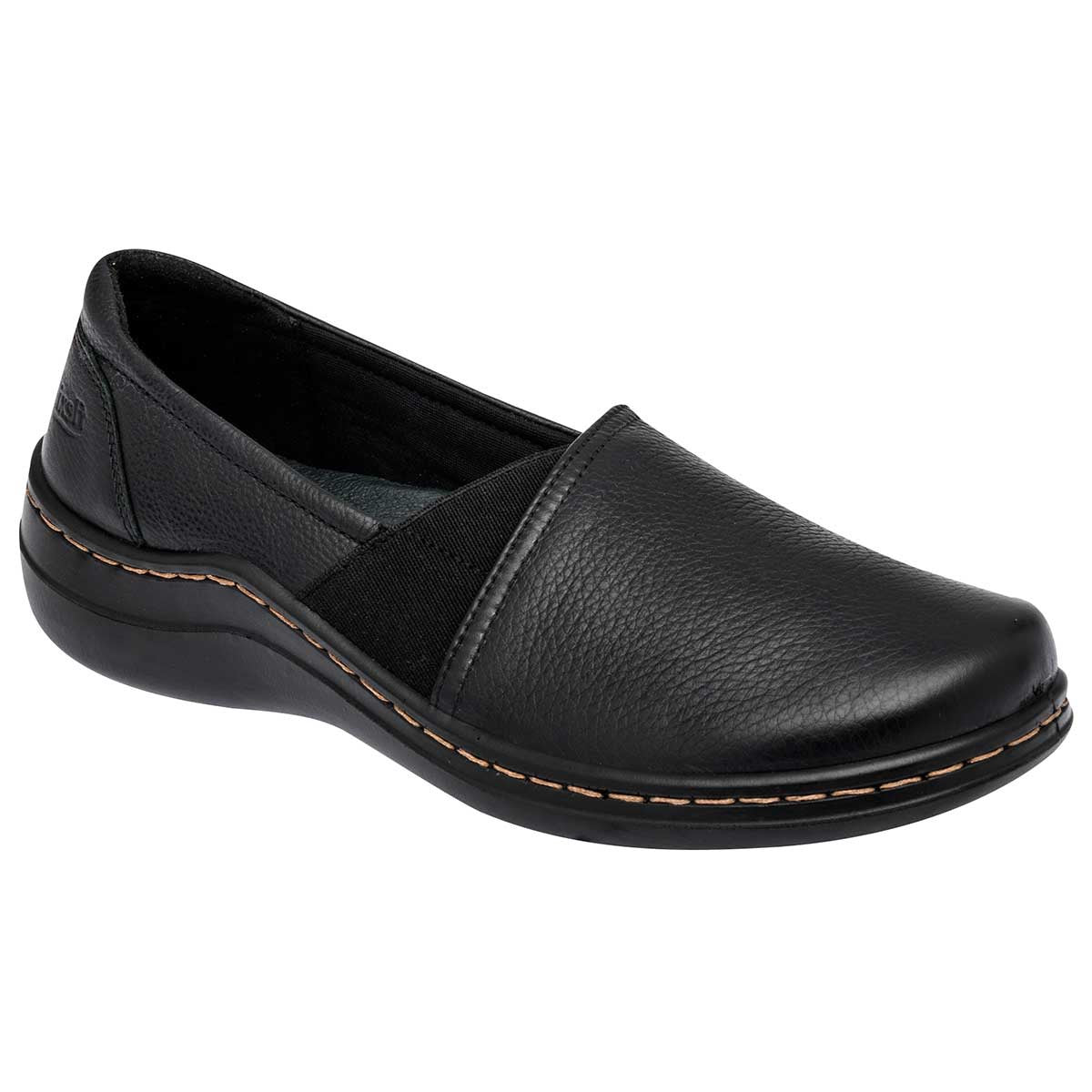 Confort Exterior Piel Color Negro Para Mujer De Flexi