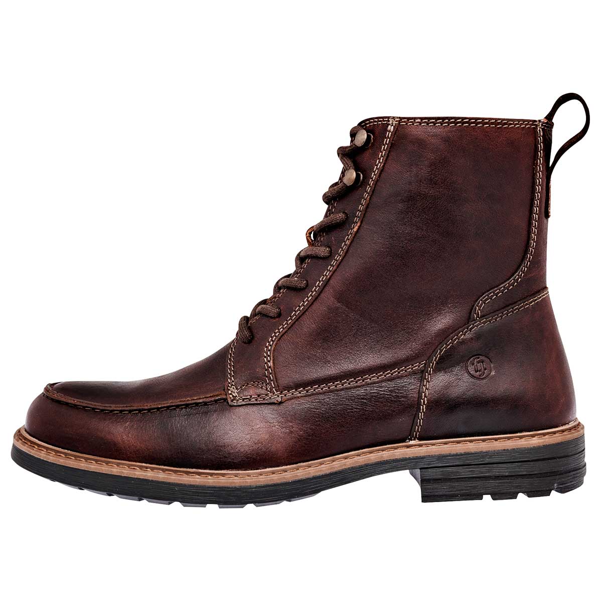 Botas casuales Exterior Piel Color Café Para Hombre De Flexi