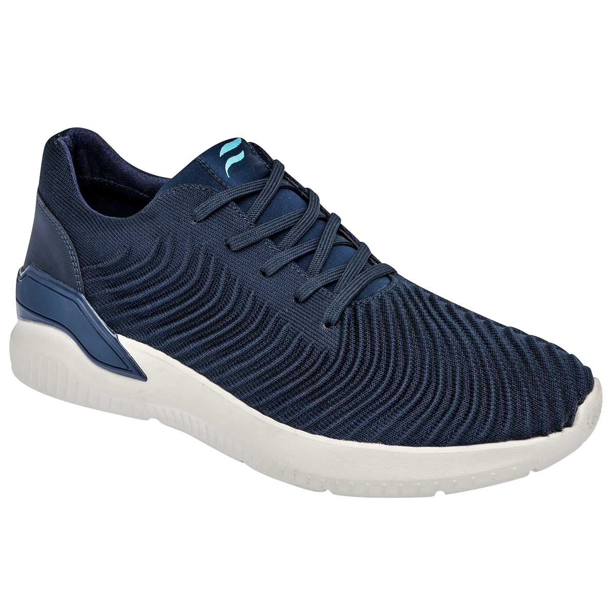 Tenis deportivos Exterior Textil Color Blanco Negro Para Hombre De Flexi