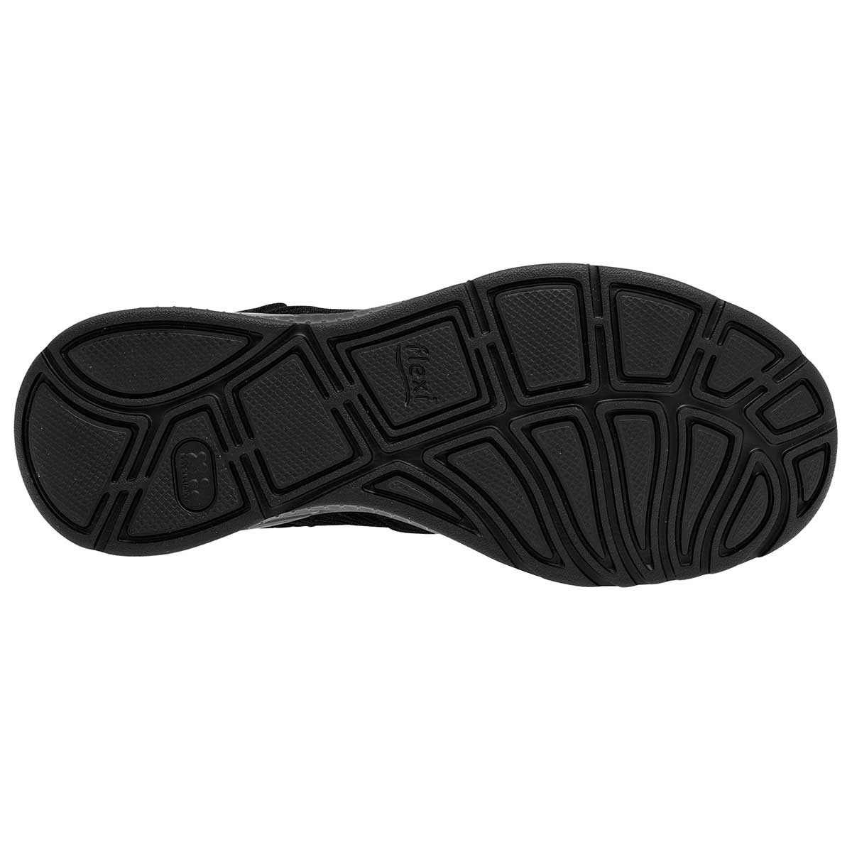 Tenis deportivos Exterior Textil Color Negro Para Hombre De Flexi