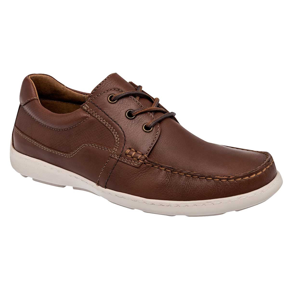 Mocasines y drivers Exterior Piel Color Camel Para Hombre De Flexi