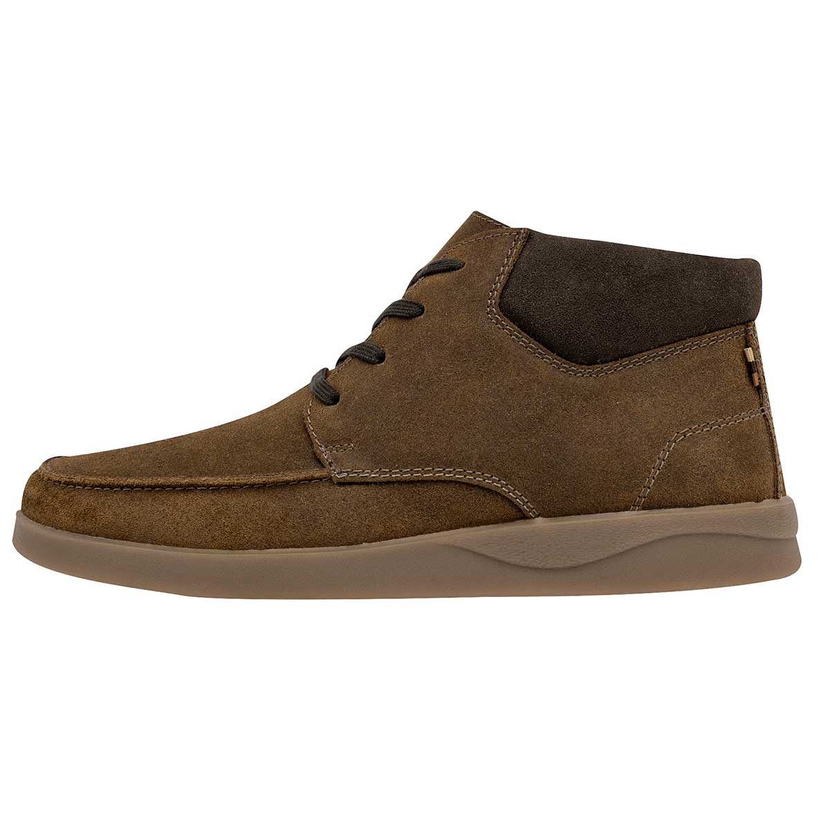 Botas casuales Exterior Piel Color Camel Con Café Para Hombre De Flexi