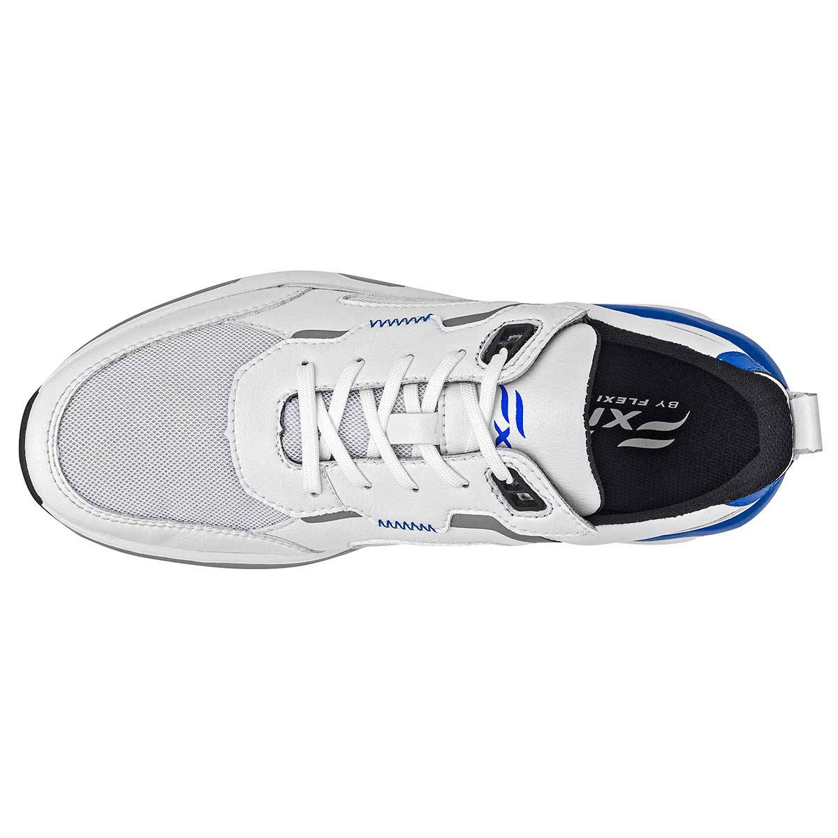 Tenis tipo deportivo Exterior Textil Color Blanco Para Hombre De Flexi