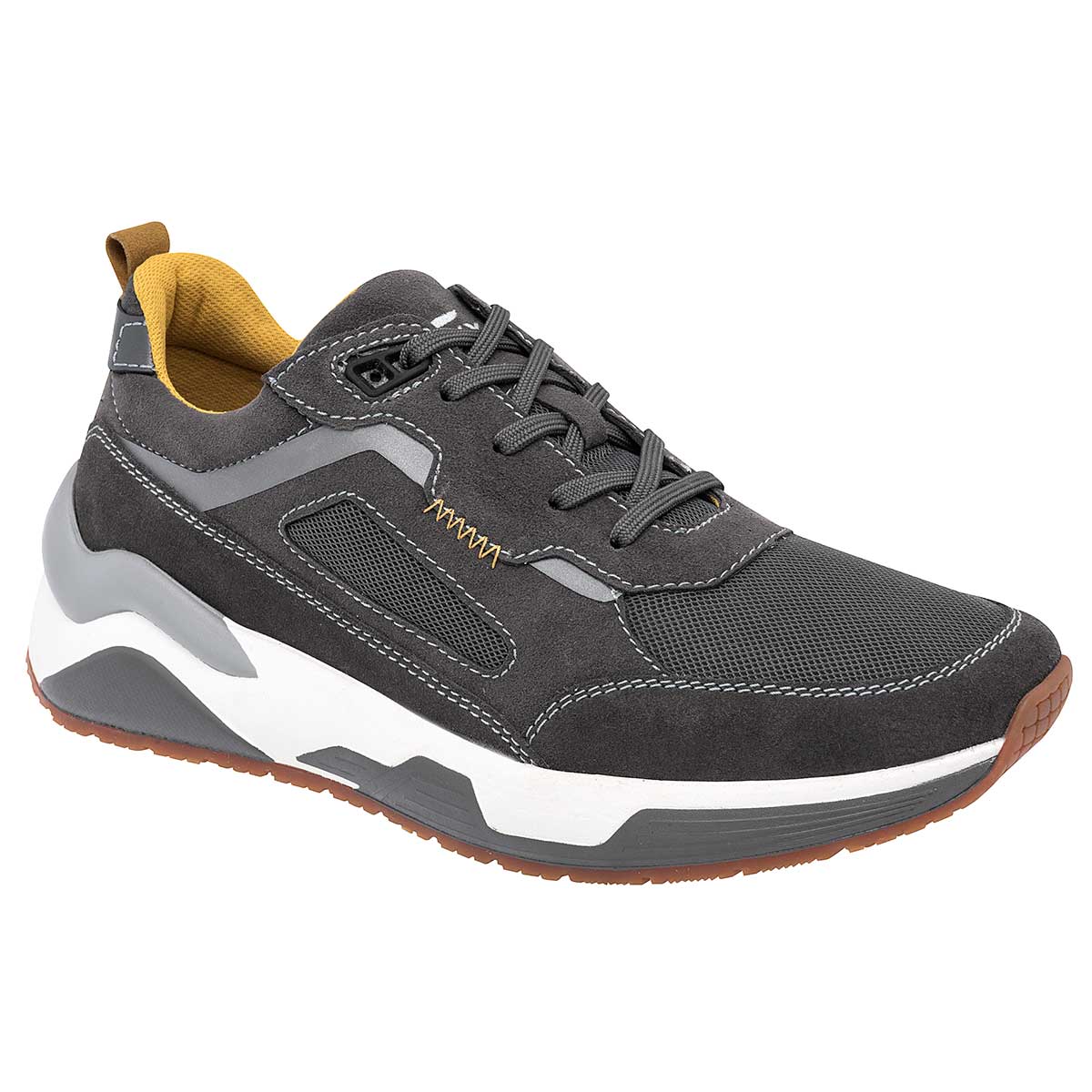 Tipo deportivo Exterior Sintético Color Gris Para Hombre De Flexi