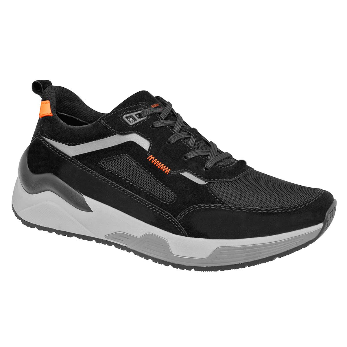 Tipo deportivo Exterior Sintético Color Negro Para Hombre De Flexi