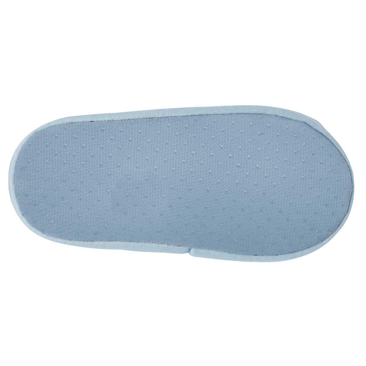 Pantufla Exterior Textil Color Azul Para Niña De Tenis con Imaginación