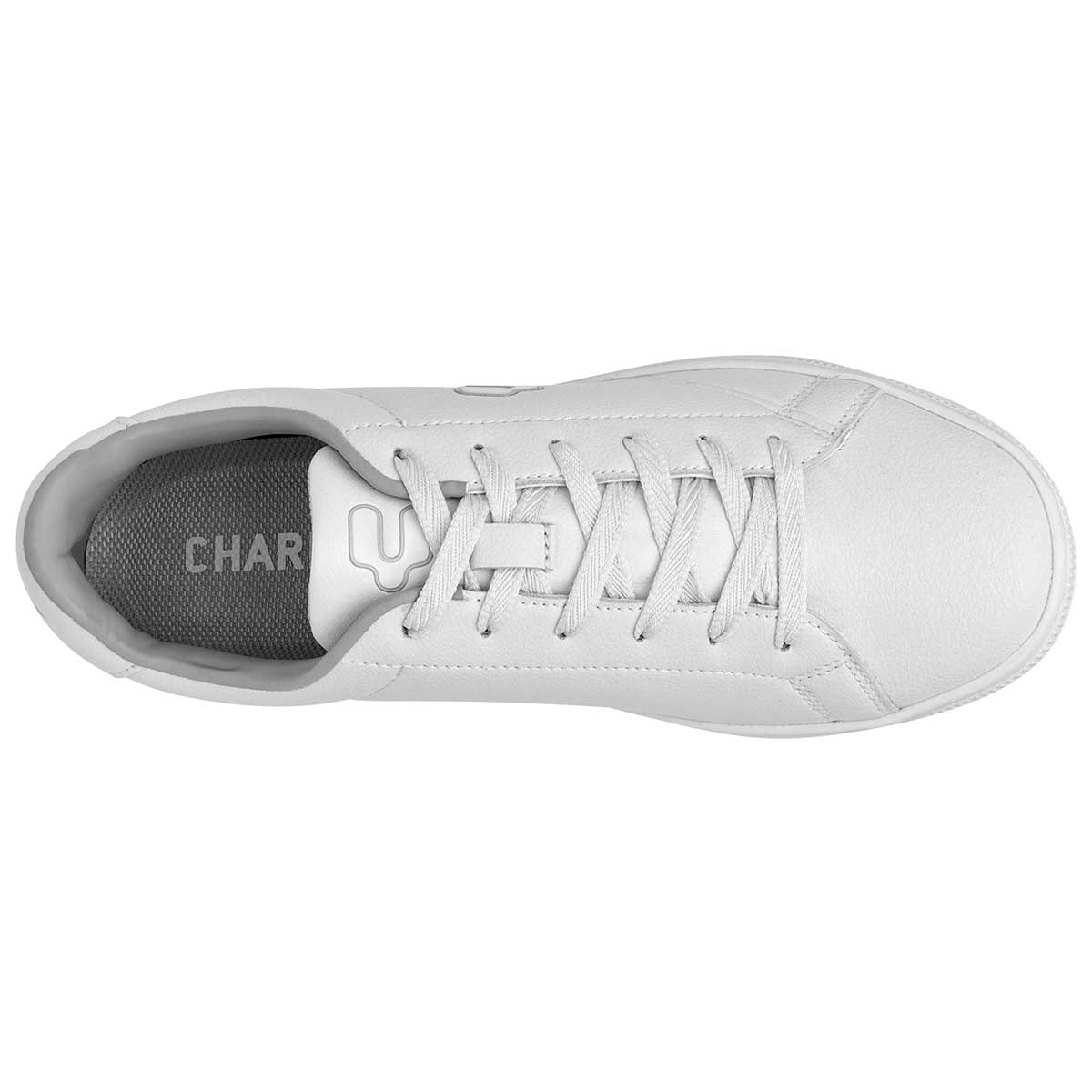 Tenis con cordones Exterior Sintético Color Blanco Para Mujer De Charly