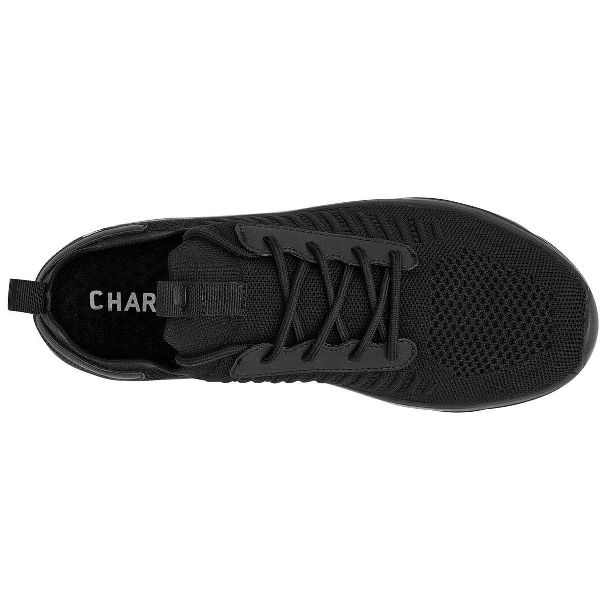 Tenis con cordones Exterior Textil Color Negro Para Mujer De Charly