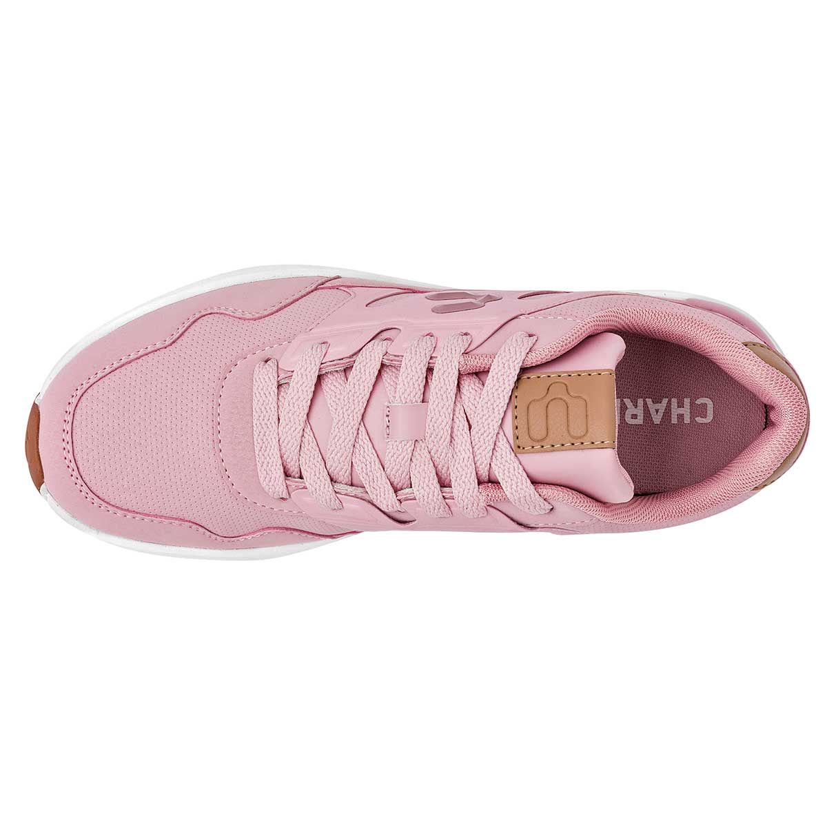 Tenis tipo deportivo Exterior Sintético Color Rosa Para Mujer De Charly