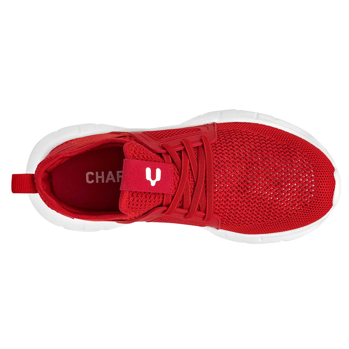 Tenis con cordones Exterior Textil Color Rojo Para Mujer De Charly