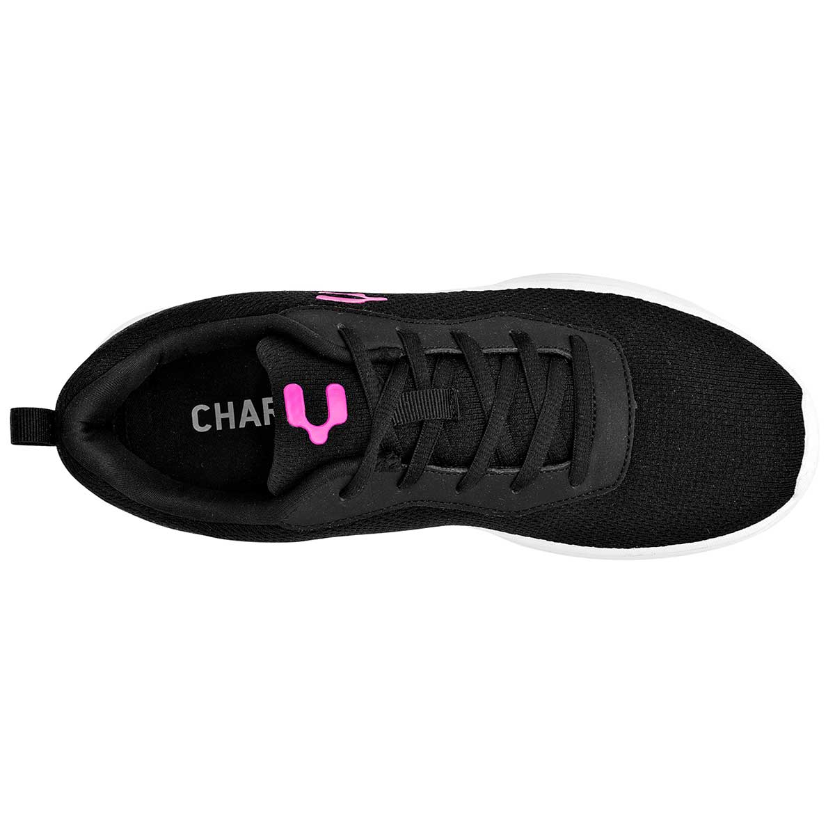 Tenis con cordones Exterior Textil Color Negro Para Mujer De Charly