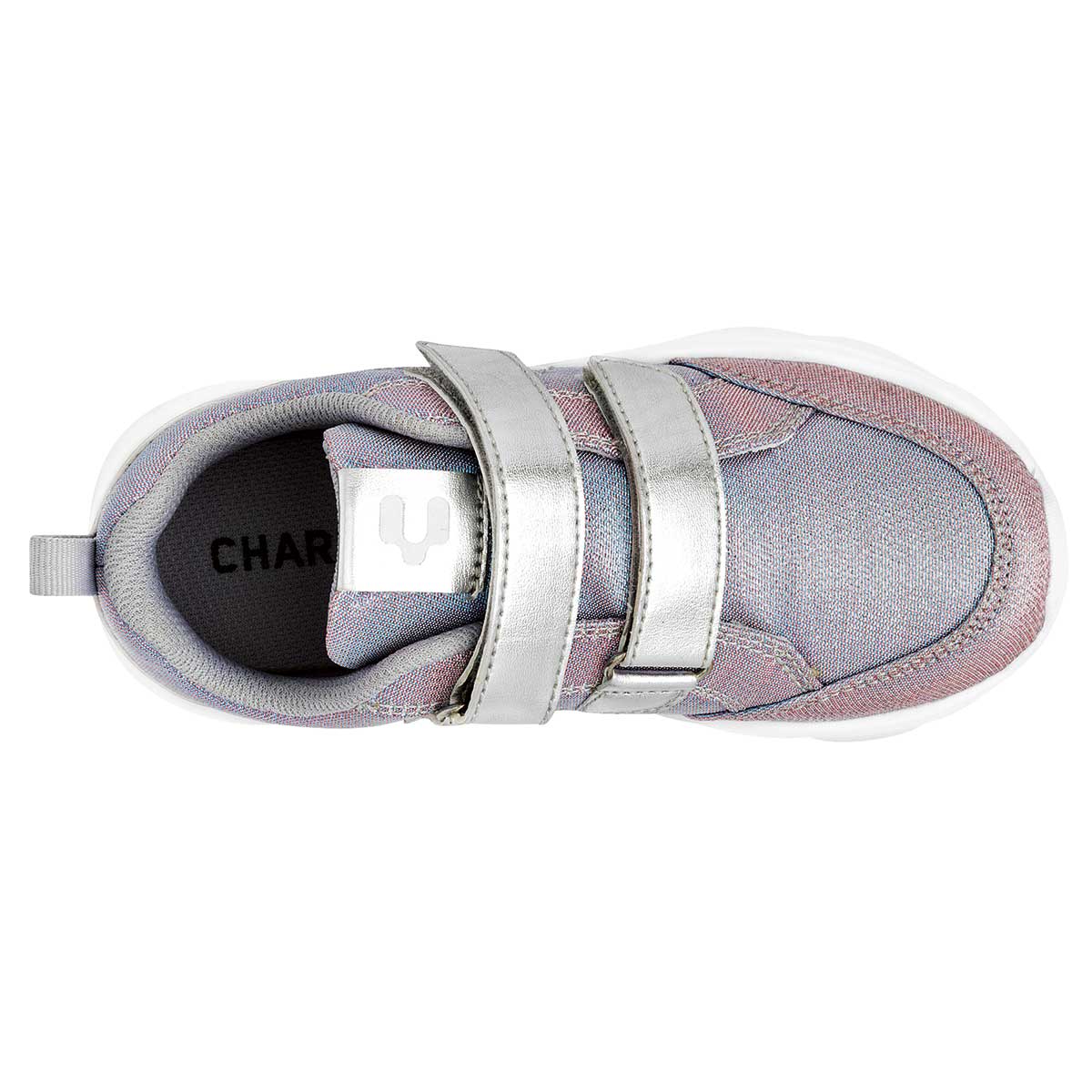 Tenis deportivos Exterior Textil Color Plata Para Niña De Charly