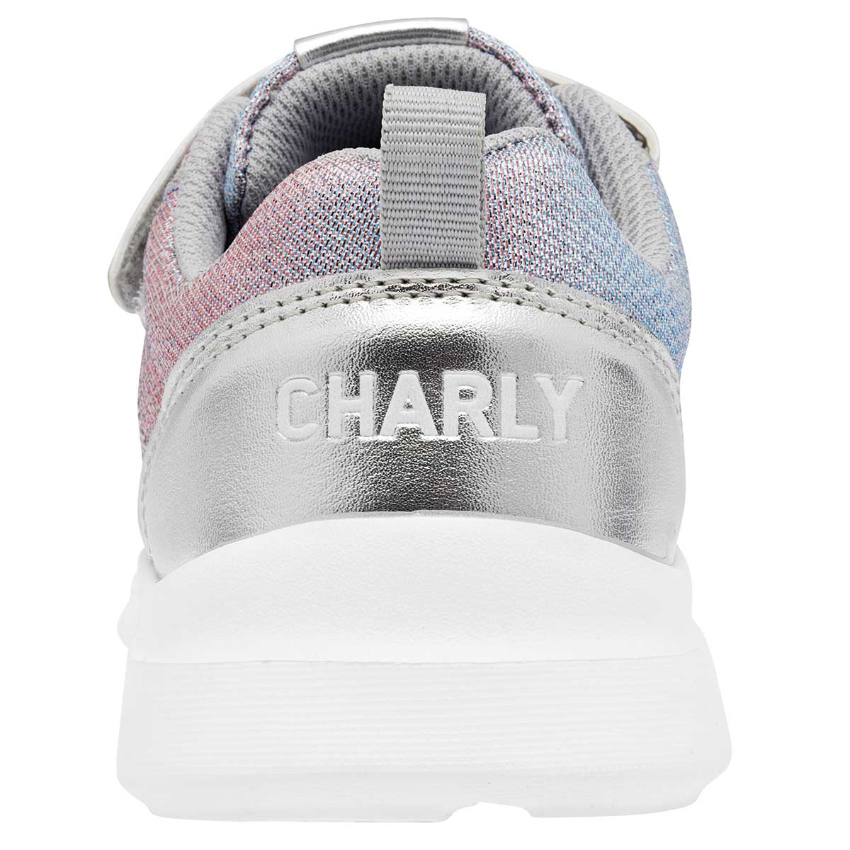 Tenis deportivos Exterior Textil Color Plata Para Niña De Charly