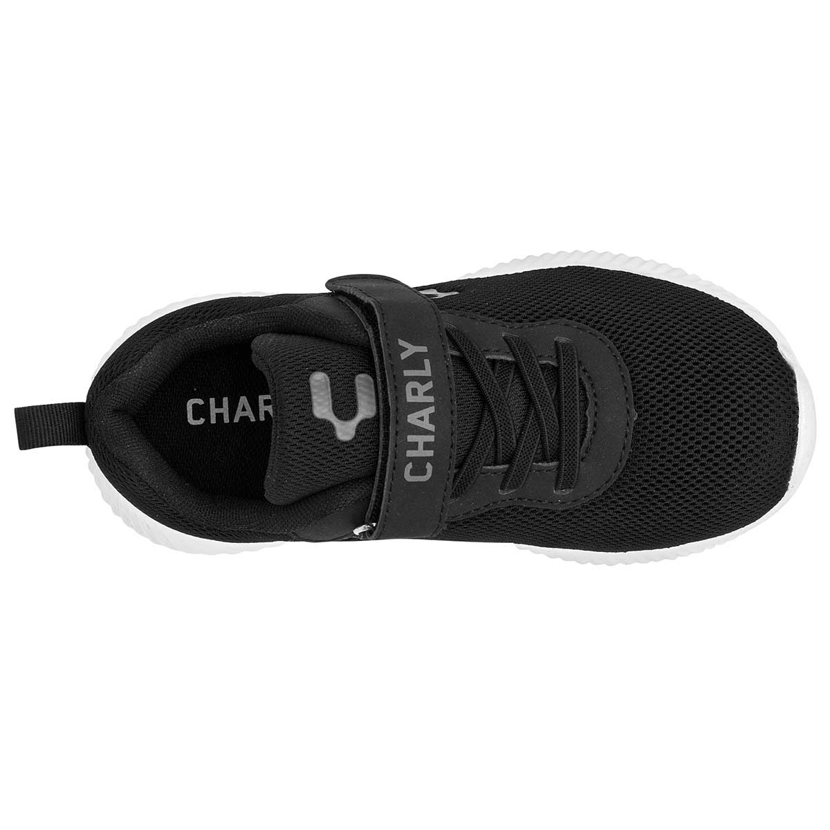 Tenis deportivos Exterior Textil Color Negro Para Niña De Charly