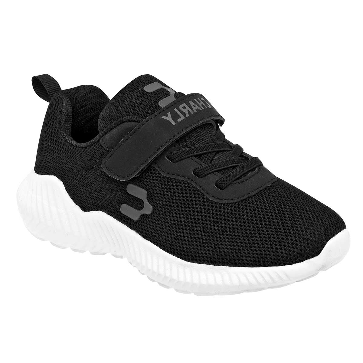 Tenis deportivos Exterior Textil Color Negro Para Niña De Charly