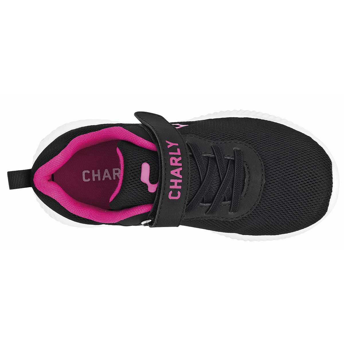 Tenis deportivos Exterior Textil Color Negro Para Niña De Charly