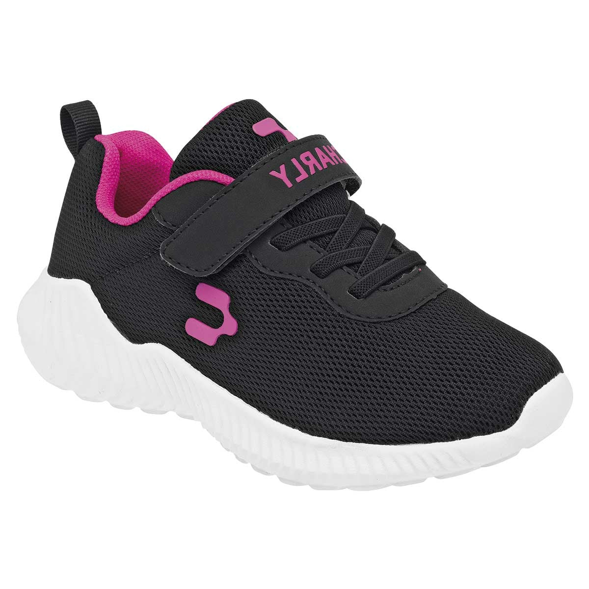 Tenis deportivos Exterior Textil Color Negro Para Niña De Charly