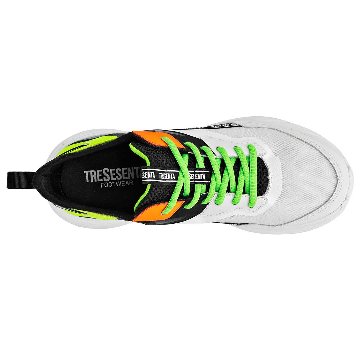 Tenis tipo deportivo Exterior Sintético Color Blanco Para Hombre De 360