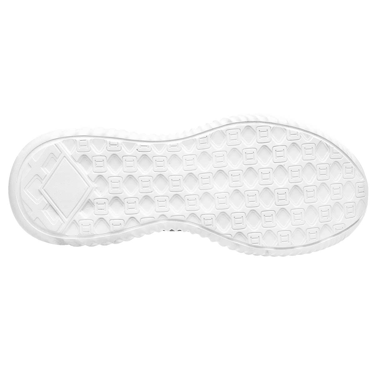 Tenis tipo deportivo Exterior Textil Color Blanco Para Hombre De RBCOLLECTION