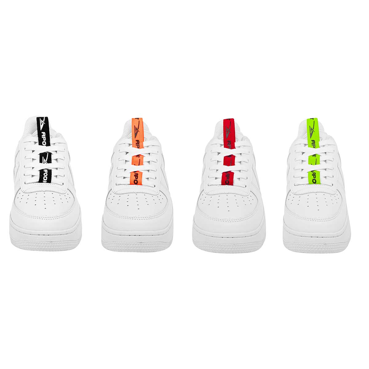 Tenis con cordones Exterior Sintético Color Blanco Para Hombre De Apoort