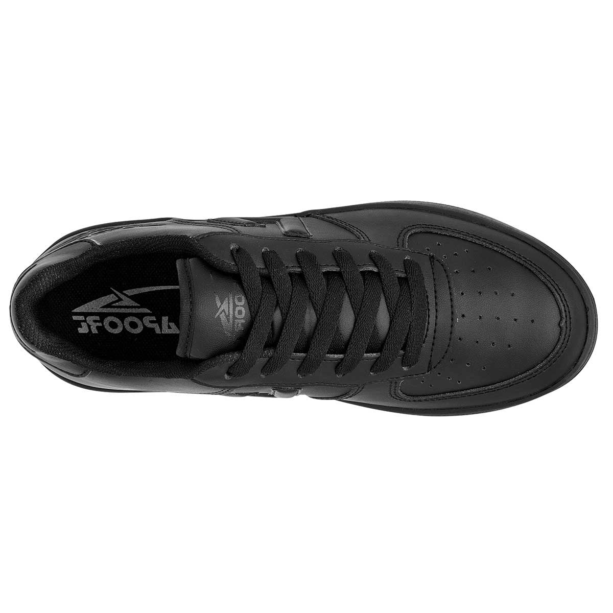 Tenis con cordones Exterior Sintético Color Negro Para Hombre De Apoort