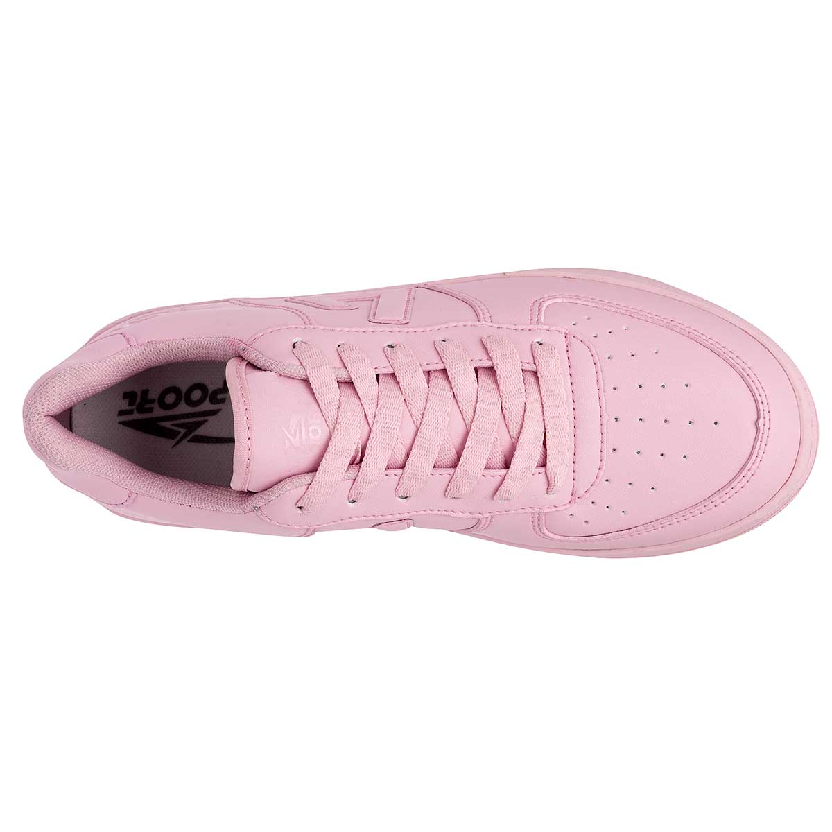 Tenis con cordones Exterior Sintético Color Rosa Para Mujer De Apoort