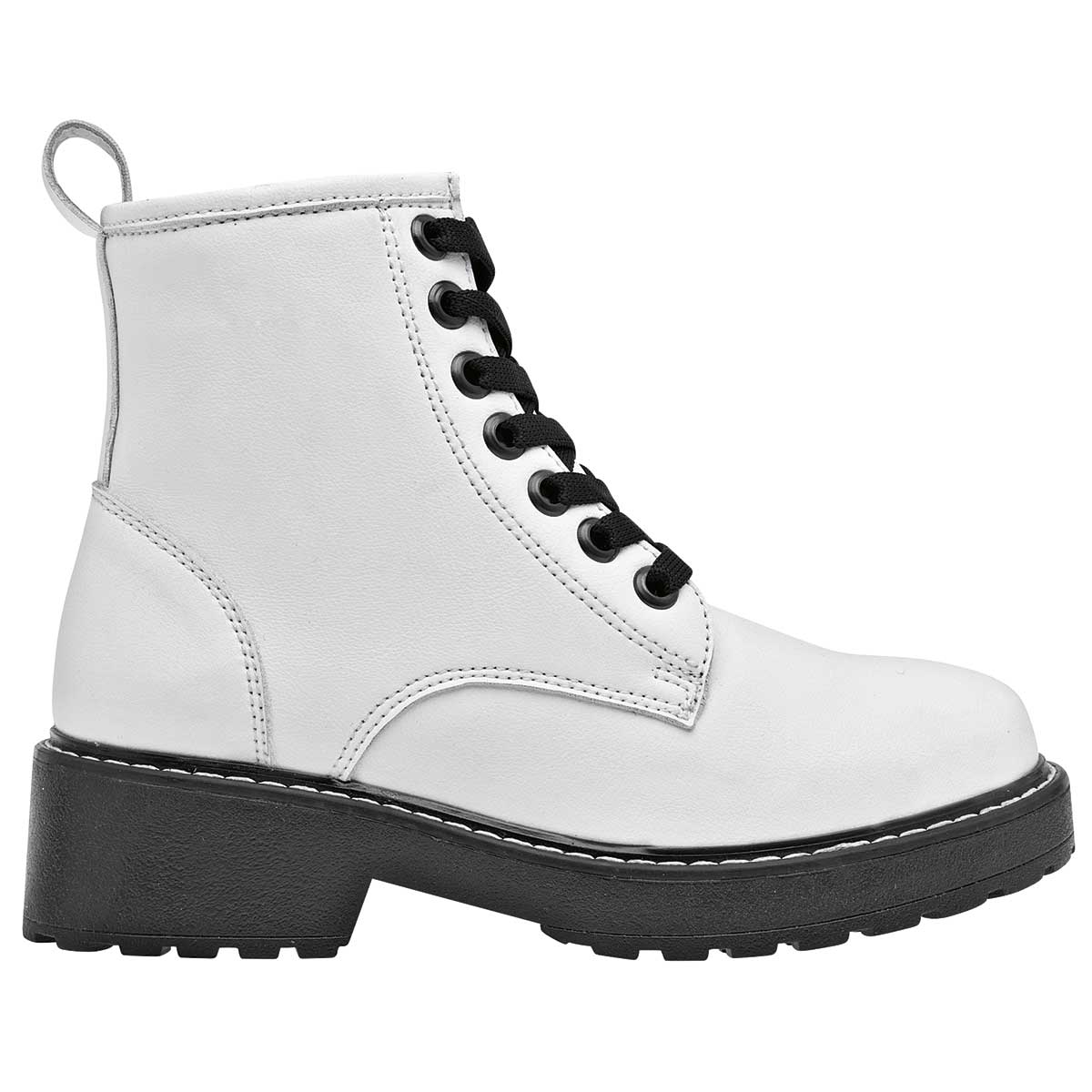 Botas Exterior Sintético Color Blanco Para Niña De Bambino