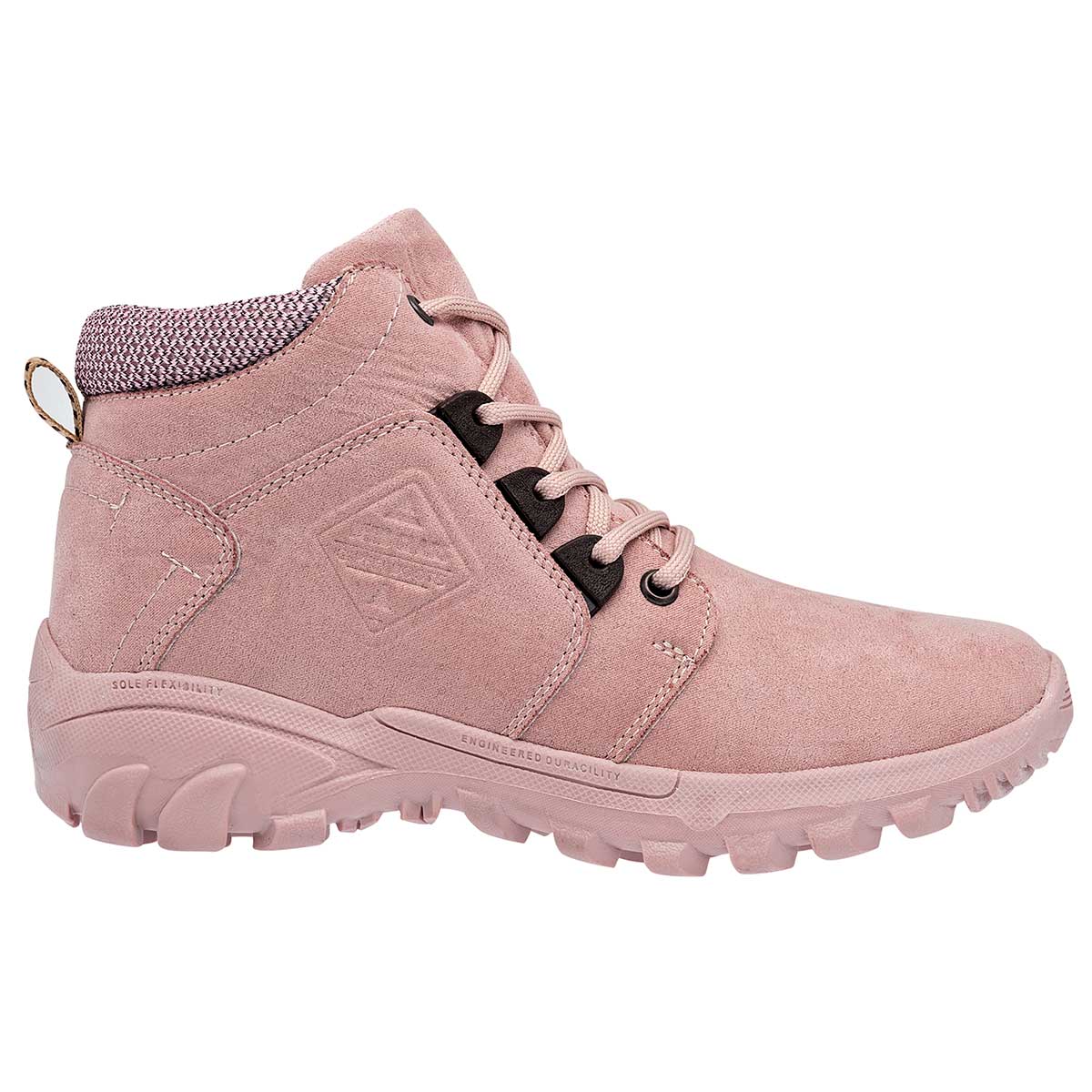 Botas de senderismo Exterior Textil Color Rosa Para Mujer De Been Class