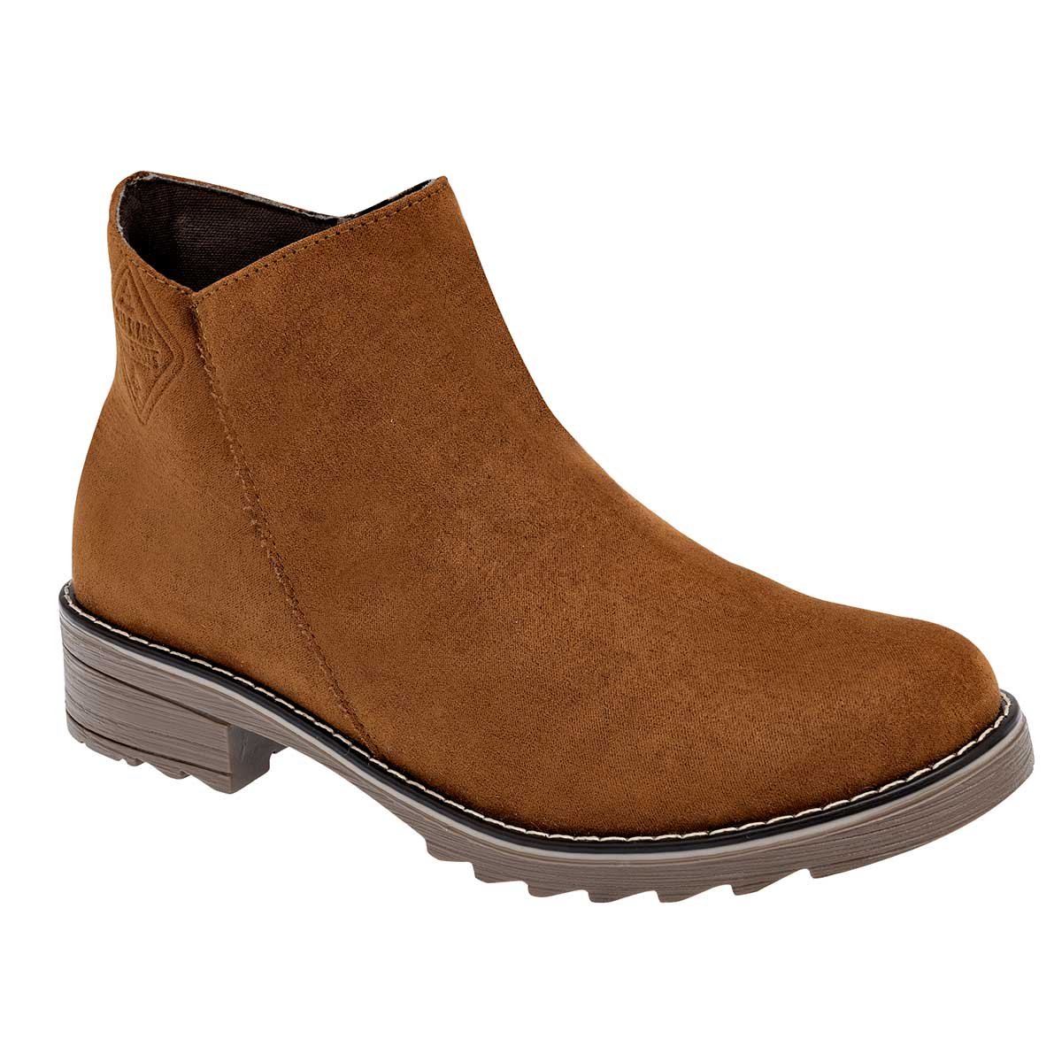 Bota casual Exterior Textil Color Camel Para Mujer De Been Class