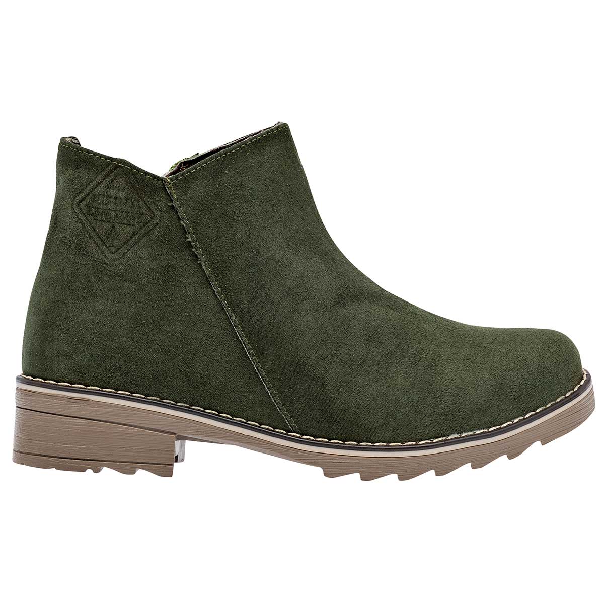 Bota casual Exterior Textil Color Olivo Para Mujer De Been Class