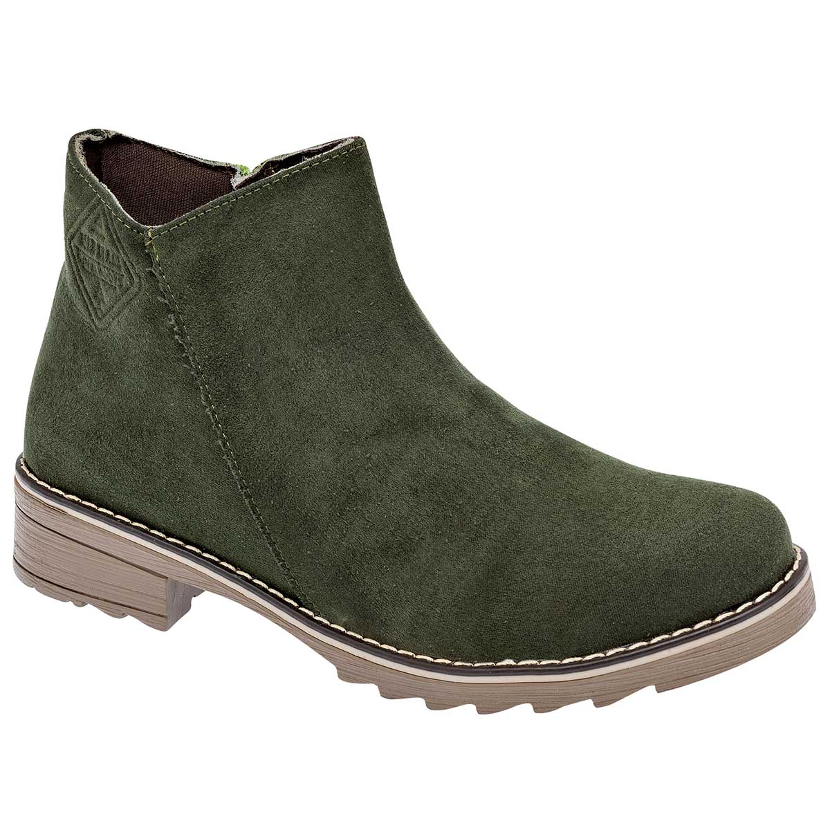 Bota casual Exterior Textil Color Olivo Para Mujer De Been Class