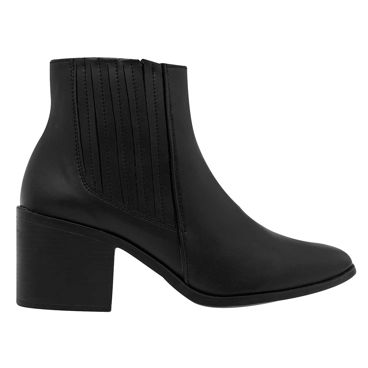 Botas tipo western Exterior Sintético Color Negro Para Mujer De Been Class