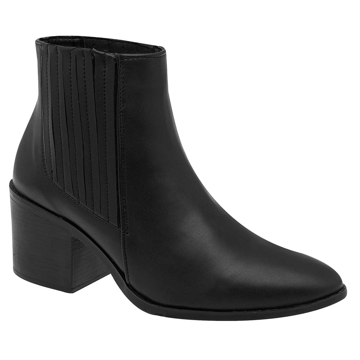 Botas tipo western Exterior Sintético Color Negro Para Mujer De Been Class