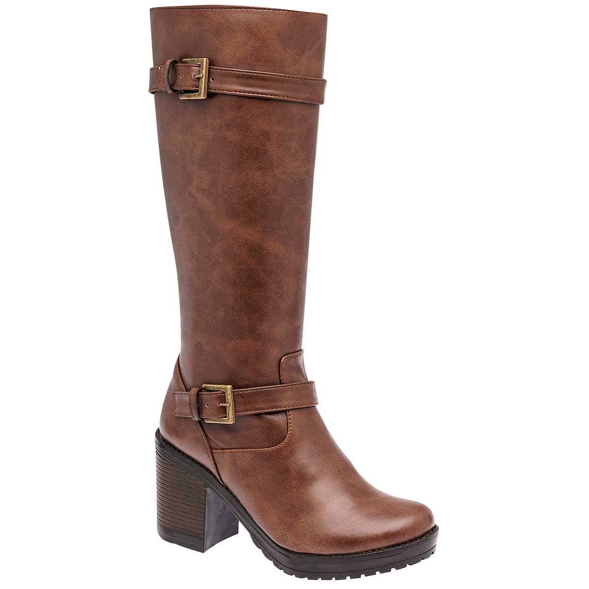 Botas altas Exterior Sintético Color Camel Para Mujer De Catalina